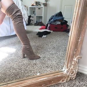 Once worn soft thigh highs